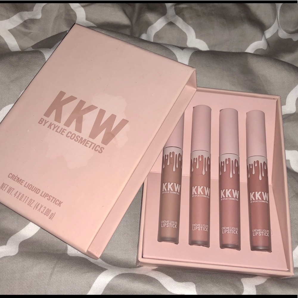 Authentic KKW by Kylie Cosmetics creme lipsticks